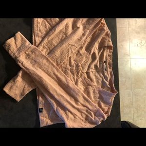 Medium Gymshark women’s long sleeve crop shirt